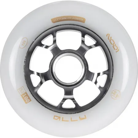 IQON Ally White 100 88A 스케이트 바퀴 3 단위 9140139812