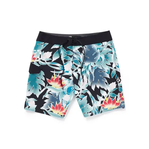 VOLCOM Leaf It Mod 19in 수영 반바지 9140633962