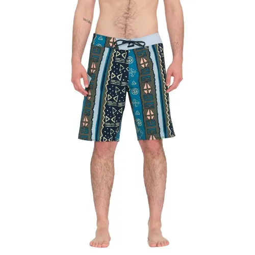 VOLCOM Lido Print Mod 20in 수영 반바지 9140633970