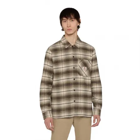 DICKIES Forest Check 긴팔 셔츠 9140808308