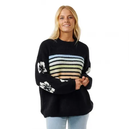 립컬 High Tide Hibiscus Stripe 스웨터 9141354907