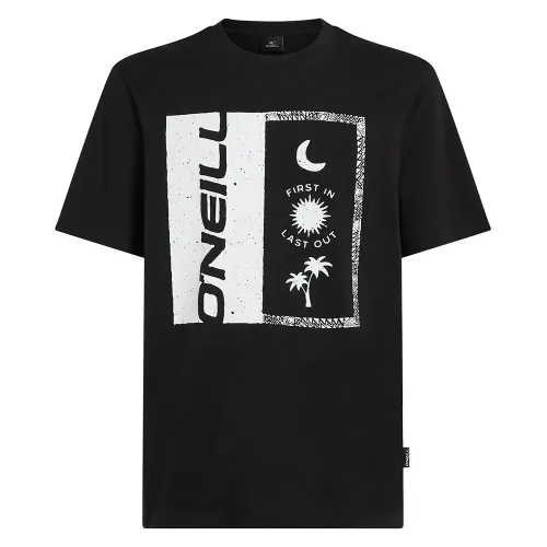 오닐 2850293 Front Print 반팔 티셔츠 9141479582