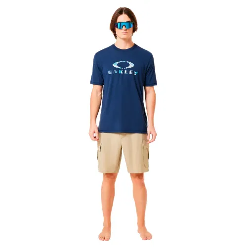 OAKLEY APPAREL Bark sun 반팔 래쉬가드 9141710870