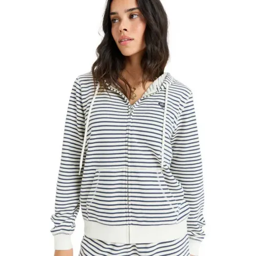 록시 Perfect Stripe 풀지퍼 스웨트셔츠 9142245664