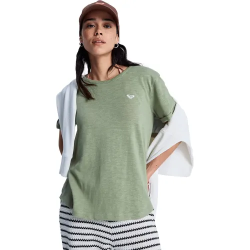 록시 Ocean Wave Regular Fit 티셔츠 9142315865