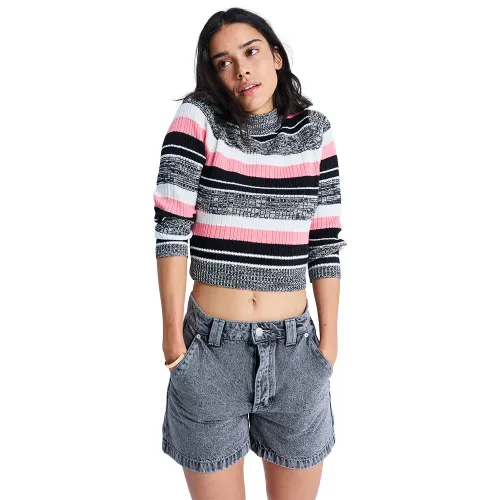 록시 Island Hopper 하이웨이스트 데님 반바지 9142774739