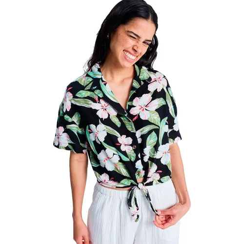 록시 Salty Sweet Printed 반팔 셔츠 9142775005