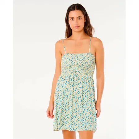 립컬 Surf Side Shirred 민소매 짧은 드레스 9142816303