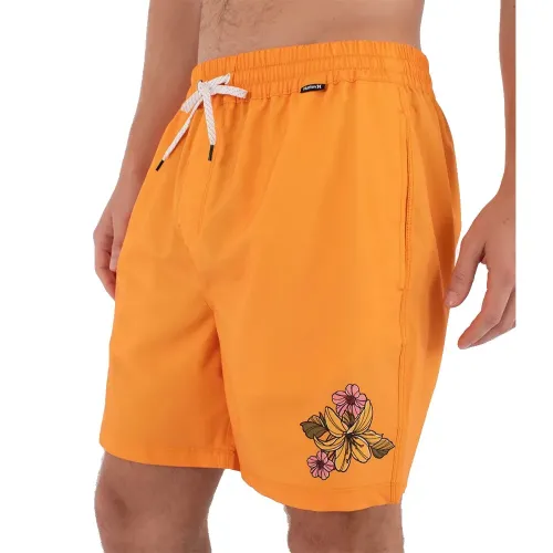 헐리 Volley Flex Tattoo Skull 수영 반바지 9142893602