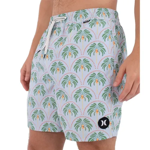 헐리 Volley Icon Printing Press Palm 수영 반바지 9142893615