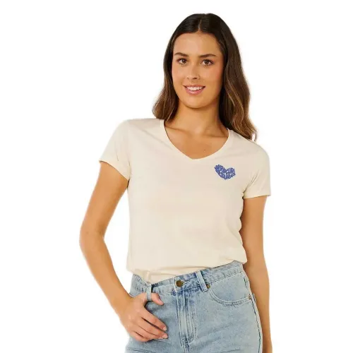 립컬 Rc Heart 반팔 V넥 티셔츠 9143001578