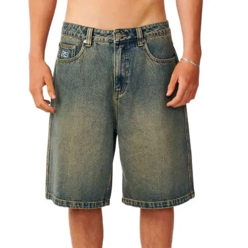 립컬 Archive Dirty Denim Walkie 23 데님 반바지 9143395046